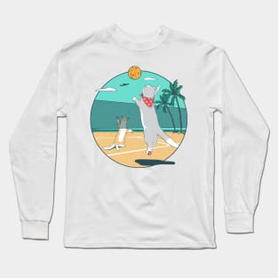 Volleyball Cats Long Sleeve T-Shirt